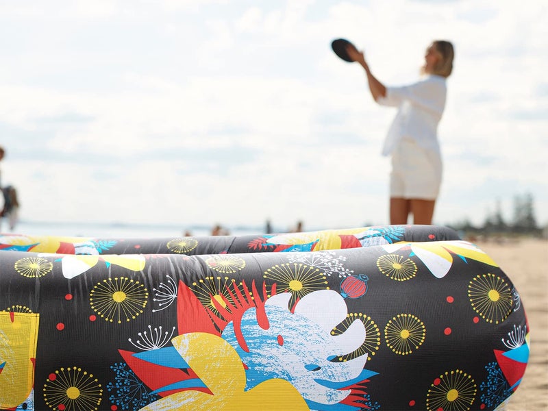 WEKAPO Inflatable Couch Air Lounger Chair - Camping & Beach Accessories, Portable Blow up Sofa for Hiking, Lawn, Indoor/Outdoor Movies & Music Festivals. Lightweight and Easy to Set Up Air Hammock - Image 5